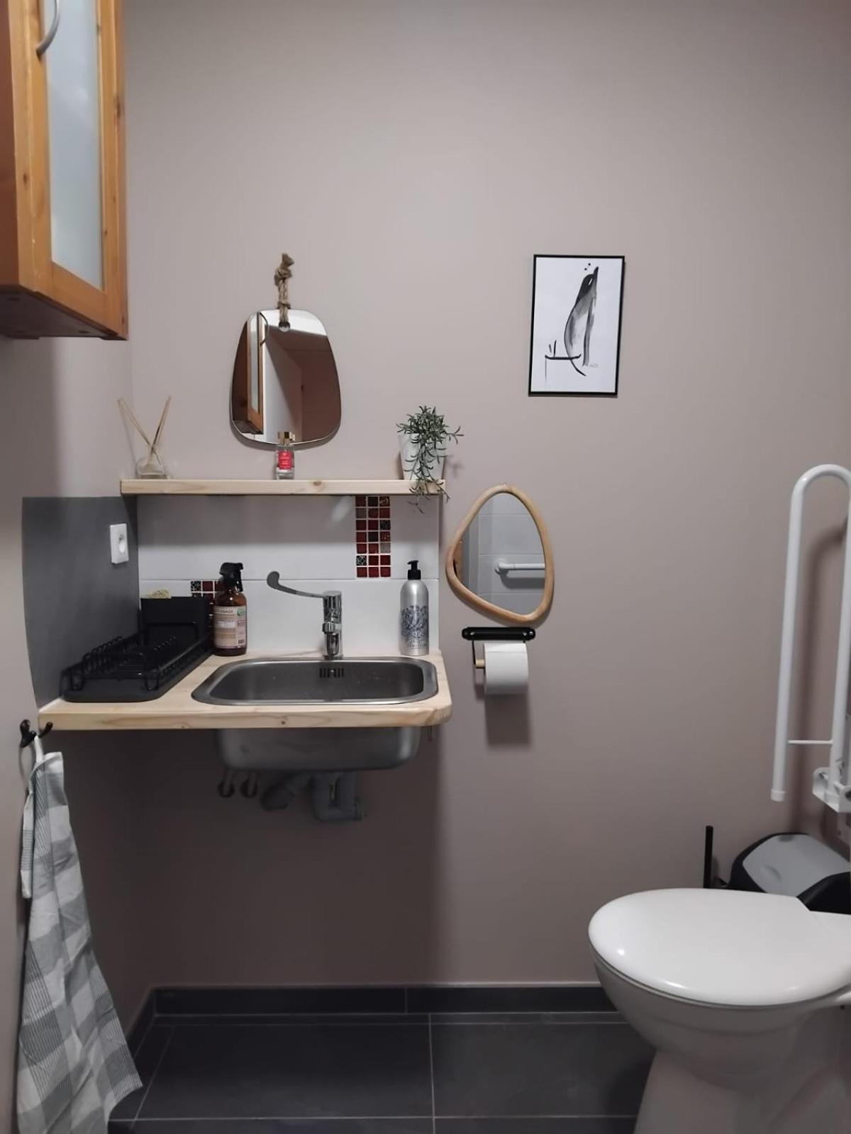 Dunloe Chambre & Terrasse Chez L'Habitant Avec Borne Recharge Electrique 尚特梅勒·莱斯·格里格 外观 照片